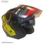 کلاه کاسکت دبلیو استاندارد مدل WM YELLO-BLK