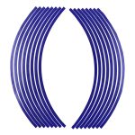 نوار دور طوقه موتور سیکلت آبی بسته 16 عددی مناسب برای هوندا