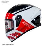 کلاه کاسکت فک ثابت SMK استلار مدل SQUAD (GL132)