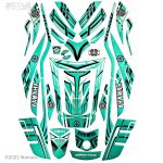 پد کامل ضد خش و ضد ضربه یاماها آروکس مدل Grn-ph