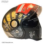 کلاه کاسکت QIKE مدل BLK TUSI