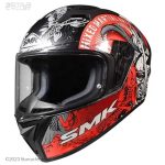 کلاه کاسکت فک ثابت SMK مدل STELLAR SAMURAI (MA263)