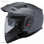 کلاه کاسکت فک جدا SMK هیبرید مدل UNICOLOUR (GLDA600)