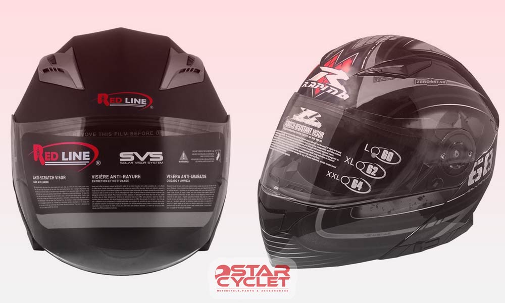 مقایسه کلاه کاسکت راپیدو و ردلاین