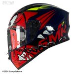 کلاه کاسکت فک ثابت SMK مدلSTELLAR MONSTER (GL531)