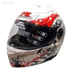 کلاه کاسکت فک متحرک راپیدو مدل Skull950