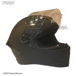 کلاه کاسکت فک ثابت راپیدو مدل 892-BLK MT مناسب نوجوان و بانوان