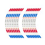 نوار دور طوقه موتورسیکلت مدل BAJ01 بسته 16 عددی