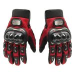 خرید دستکش چهارفصل موتور سواری مدل PRO BIKER RED