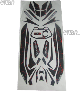 پد کامل ضد خش و ضد ضربه موتور سیکلت کلیک BLKRD02