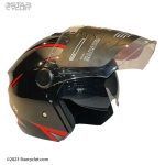 کلاه کاسکت EK مدل 202 BLK-RD