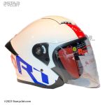 کلاه کاسکت ردلاین مدل 966 WHT-RD