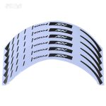 نوار دور طوقه موتور سیکلت مدل BLK-WH مناسب هوندا ADV