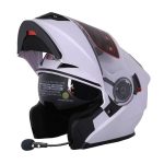 کلاه کاسکت ردلاین مدل NSN-whtBT بلوتوث دار