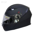 خرید کلاه کاسکت فک متحرک DFG مدل BLACK-MAT