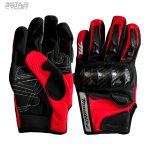 دستکش موتور سواری مدبایک مدل 01 BLK-RED