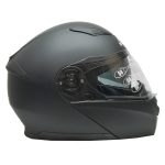 کلاه کاسکت فک متحرک RAPIDO مدل MATT-BLACK 950