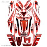 پد کامل ضد خش و ضد ضربه یاماها آروکس مدل rd_blk3