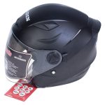 کلاه کاسکت رادین عینکدار مدل AB702023 مشکی مات