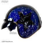 کلاه کاسکت وسپایی DA1 مدل STAR-SHINY