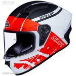 کلاه کاسکت فک ثابت SMK استلار مدل SQUAD (MA132)