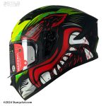 کلاه کاسکت فک ثابت SMK استلار مدل ANIMAL (MA234)