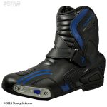 نیم بوت موتورسواری RACE RIDER مدل BLUE