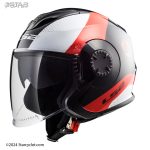 کلاه کاسکت بدون فک LS2 مدل VERSO RED