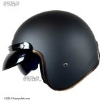 کلاه کاسکت وسپایی DA1 مدل MATT-BLACK