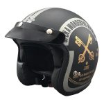 کلاه کاسکت کافه ریسر راپیدو مدل GLDN_KY_859