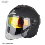 کلاه کاسکت سومان 523 مدل UNICOLOUR-MATT-BLACK