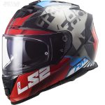 کلاه کاسکت فک ثابت LS2 مدل STORM 800-38 GLOSSY