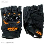 دستکش موتور سواری KTM مدل HAlF-FNGR