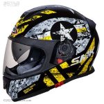 کلاه کاسکت فک ثابت SMK تویستر مدل CAPTAIN (gl264)