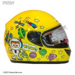 کلاه کاسکت کودک ردلاین مدل YELLOW 906