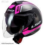 کلاه کاسکت LS2 مدل TWISTER-PINK