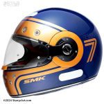 کلاه کاسکت فک ثابت SMK رترو مدل SEVEN (gl540)