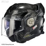 کلاه کاسکت فول متحرک LS2 مدل ADVANTX SOLID-CARBON-BRIGHT