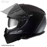 کلاه کاسکت فک متحرک AXXIS مدل GECKO-MAT BLACK