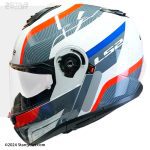 کلاه کاسکت فک متحرک LS2 مدل STROBE II-WHITE