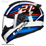 کلاه کاسکت فک ثابت LS2 مدل FLASH-21star