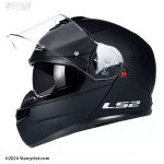 کلاه کاسکت فک متحرک LS2 مدل STROBE II-MATT