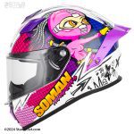 کلاه کاسکت فک ثابت سومان مدل F1-NINJA