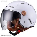 کلاه کاسکت BEON مدل B122-WHITE