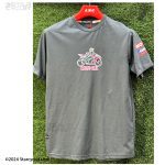 تیشرت آستین کوتاه طرح دخترانه مدل GREY