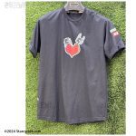 تیشرت آستین کوتاه طرح کاپلی مدل BLACK