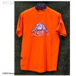 تیشرت آستین کوتاه طرح کی تی ام مدل ORANGE