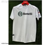 تیشرت آستین کوتاه طرح بنلی مدل WHITE