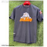 تیشرت آستین کوتاه طرح کی تی ام مدل BLACK