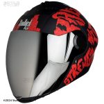 کلاه کاسکت STEELBIRD مدل SBA-STRENGHT RED